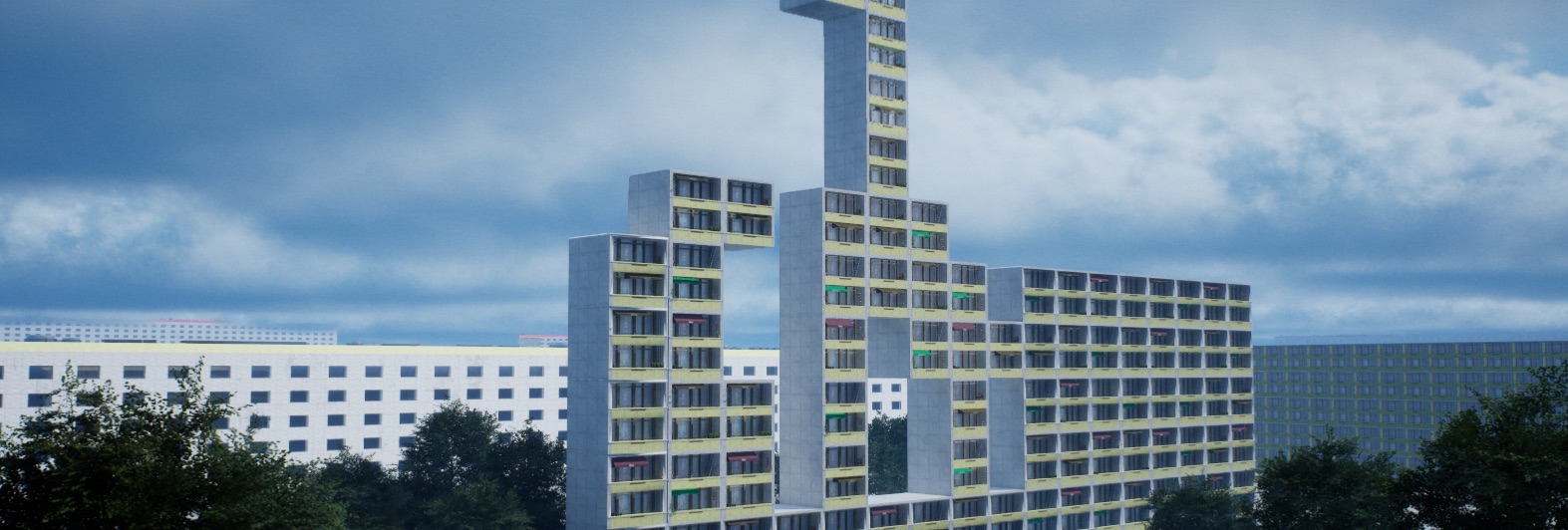 Block Tetris detail